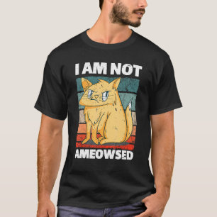 Camiseta No estoy ameowsado Gato enojado Gato meowy 2