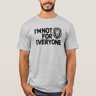 Camiseta No estoy arrepentida por todos los leones