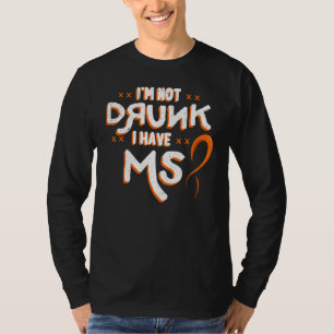 Camiseta No Estoy Borracho Tengo La Sra. Naranja Glial Scar