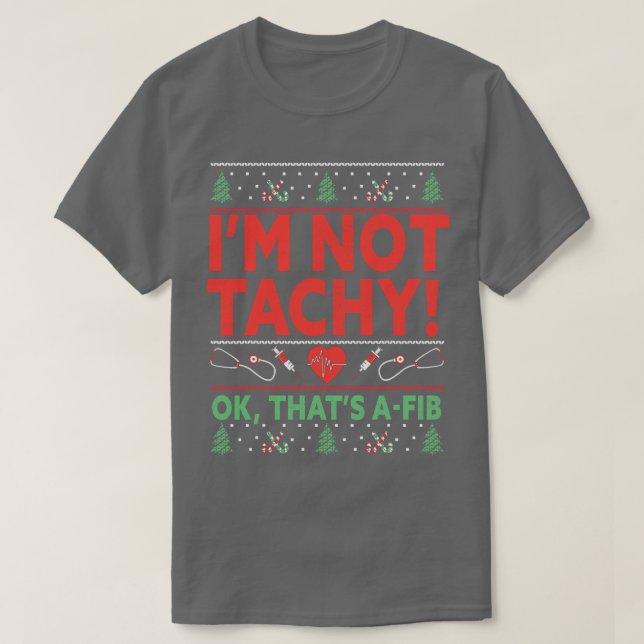 Camiseta No Estoy De Tachy Ok Eso Es Una Enfermera Del Hosp (Diseño del anverso)