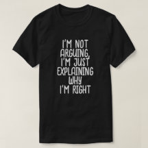 No estoy discutiendo, sólo estoy explicando por qu