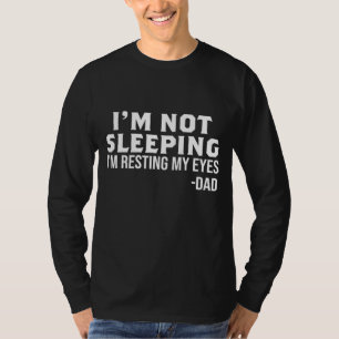 Camiseta No estoy durmiendo estoy desangrando mis ojos Gras