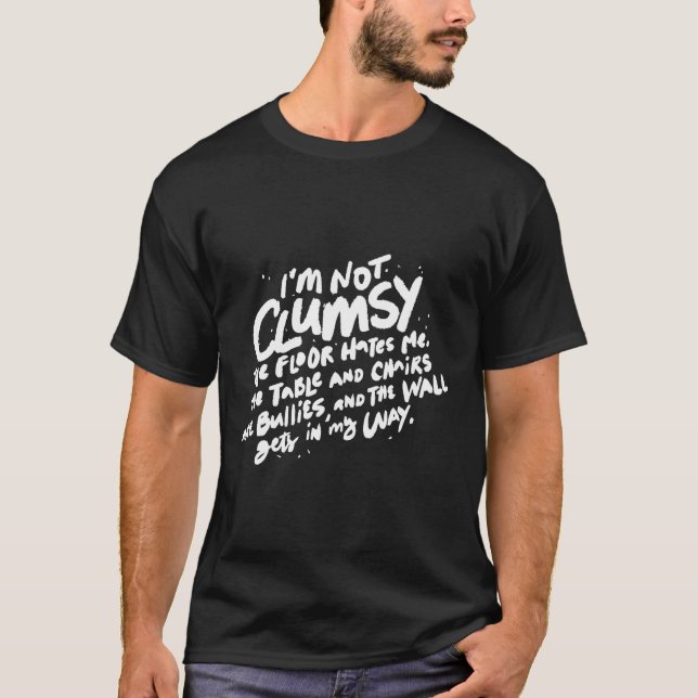 Camiseta No Estoy Echado De Que El Piso Es Me Cita Humor Di (Anverso)