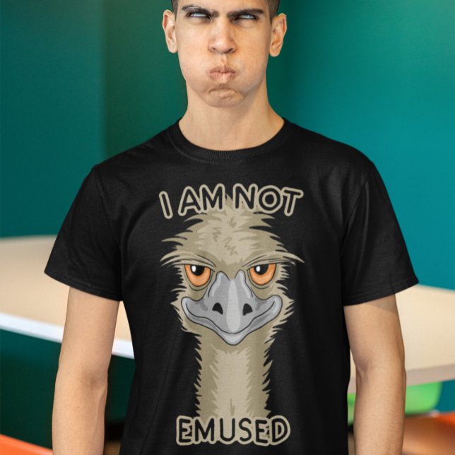 Camiseta No Estoy Empleado De Emu Pun (Subido por el creador)