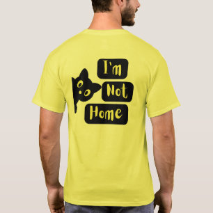 Camiseta No estoy en casa