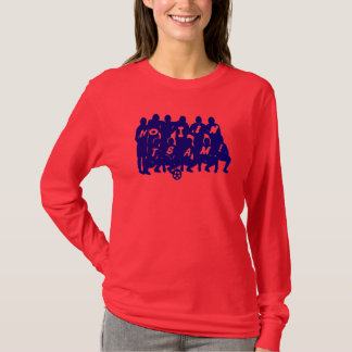 Camiseta No estoy en el equipo femenino de fútbol de larga