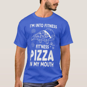 Camiseta No Estoy En Fitness Fitness Fitness Pizza En Mi Bo