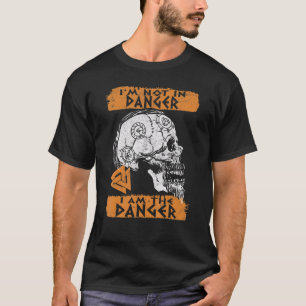 Camiseta No estoy en peligro Soy el peligro Viking Valknut 