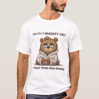 Camiseta No Estoy En Whisky, Ya He Perdido Tres Días 