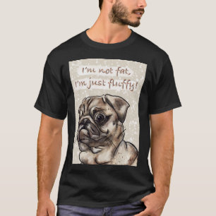 Camiseta No estoy gordo, estoy simplemente esponjoso divert
