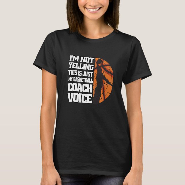 Camiseta No Estoy Gritando A Coach Voice Coaching De Voz De (Anverso)