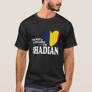 Camiseta No Estoy Gritando Estoy Recuerdo De La Bandera Cha