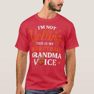 Camiseta No estoy gritando que sea solo mi abuela de básque