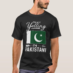 Camiseta No estoy gritando, soy Pakistán