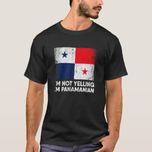 Camiseta No estoy gritando soy panameña Panamá 1