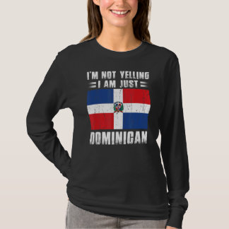 Camiseta No estoy gritando, soy solamente bandera de Repúbl
