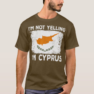 Camiseta No Estoy Gritándome A Chipre Chipre Chipre Chipre