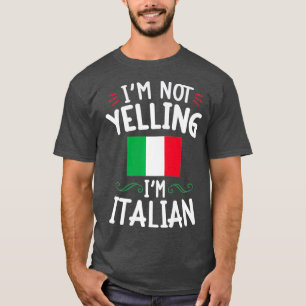 Camiseta No Estoy Gritándome A La Familia Funny Loud Itali