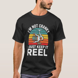Camiseta No Estoy Gruñón Simplemente Me Mantengo Real Humor