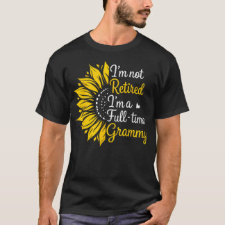 Camiseta NO estoy jubilada, soy una Grammy a tiempo complet
