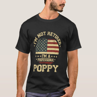 Camiseta No estoy jubilado, soy un amapola profesional dive