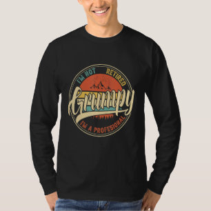 Camiseta No Estoy Jubilado Soy Un Profesional Grumpy Gracio