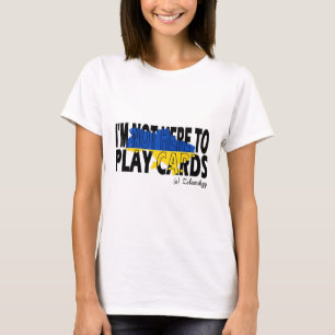 Camiseta No Estoy Jugando Cartas Zelensky Trump Apoya Ukrai