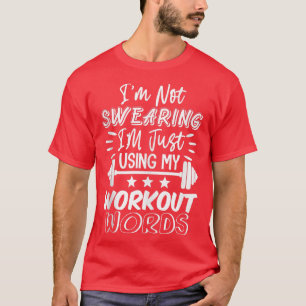Camiseta No Estoy Jurando Usar Mis Palabras De Trabajo - Gi