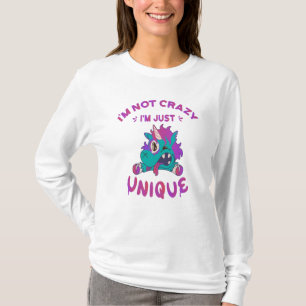 Camiseta No estoy loco, solo soy único, Mad Unicorn