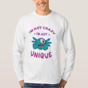 Camiseta No estoy loco, soy único Axolotl