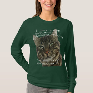Camiseta No Estoy Obligado a Complacerte Con Mis Respuestas