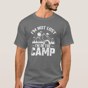 Camiseta No estoy perdido Estoy en el Campamento Vacaciones