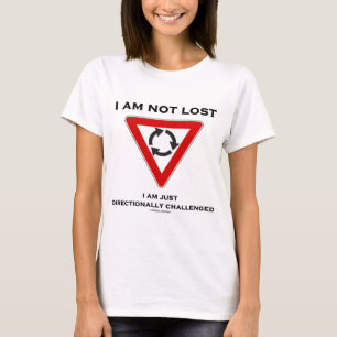 Camiseta No Estoy Perdido, Solo Soy Desafiado Direccionalme