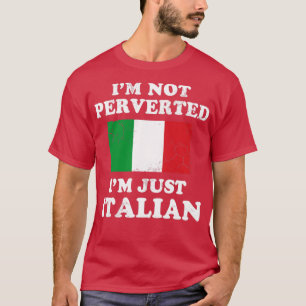 Camiseta No Estoy Pervertida Solo Italia Italiana