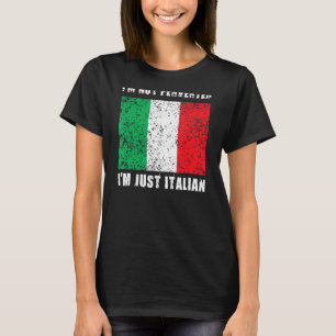 Camiseta No Estoy Pervertida Solo Italiana