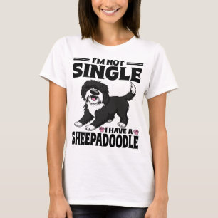 Camiseta No Estoy Soltero Tengo Una Oveja Doodle Amante De