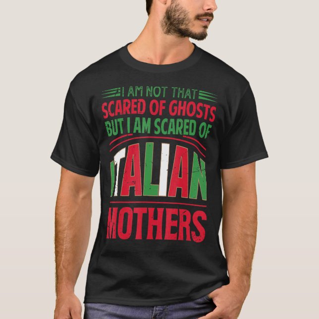 Camiseta No Estoy Tan Asustado Por Los Fantasmas - Gracioso (Anverso)