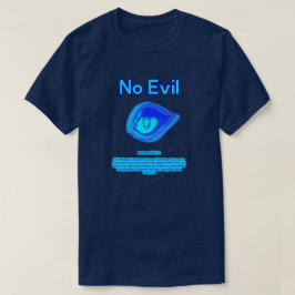 Camiseta No Evil - Logotipo de Ola Tropical -