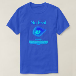 Camiseta No Evil - Logotipo de Ola Tropical -