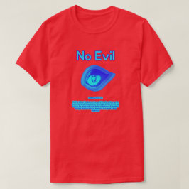 Camiseta No Evil - Logotipo de Ola Tropical -