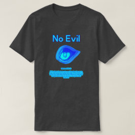 Camiseta No Evil - Logotipo de Ola Tropical -