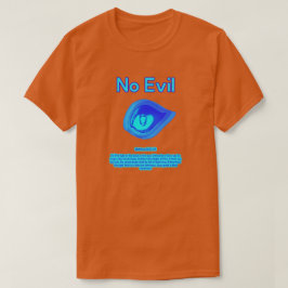 Camiseta No Evil - Logotipo de Ola Tropical -