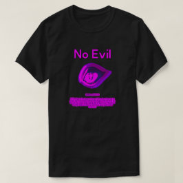 Camiseta No Evil - Purple Passion -  T-Shirt
