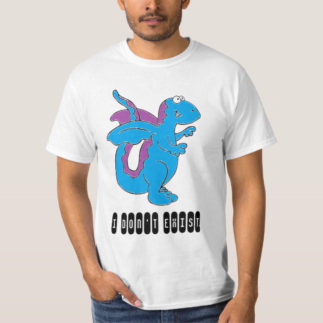 Camiseta no existo (Anverso)