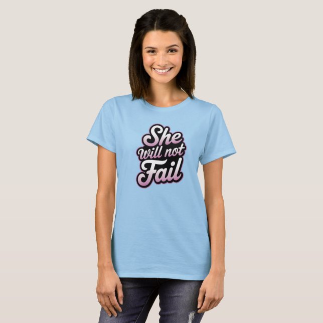 Camiseta No fallará (Anverso completo)