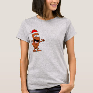 Camiseta No feriado hasta los Navidades polacos de Kielbasa