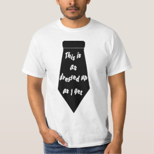 Camiseta No formal casual del lazo negro en todo divertido