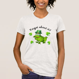 Camiseta No Frog Kissin' Saint Patrick mira hacia atrás