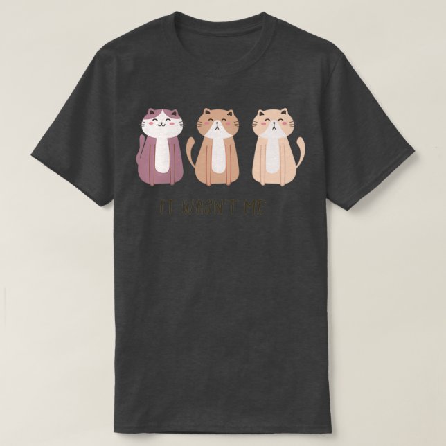 Camiseta No fui yo 1 (Diseño del anverso)