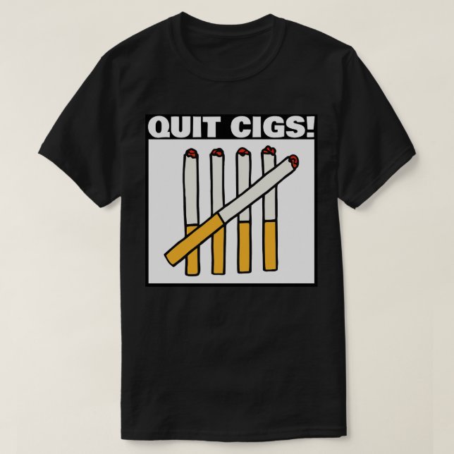 Camiseta no fumar (Diseño del anverso)